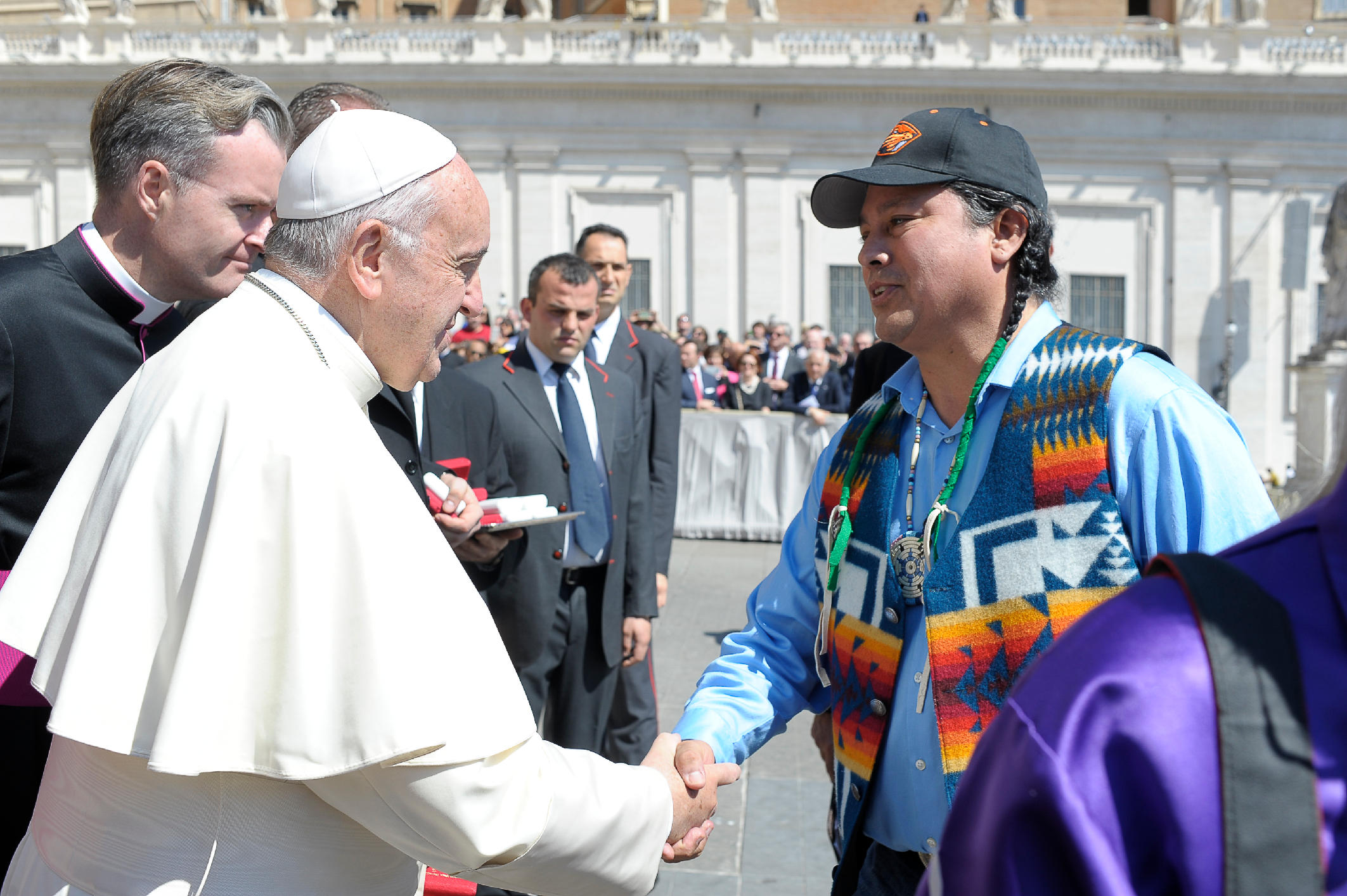 David Close & Pope Francis